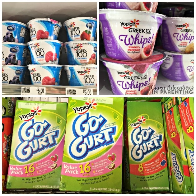 Yoplait Products at Walmart