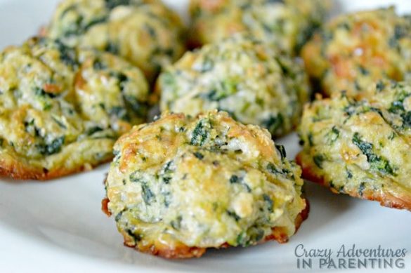 spinach balls close-up Recipe Index