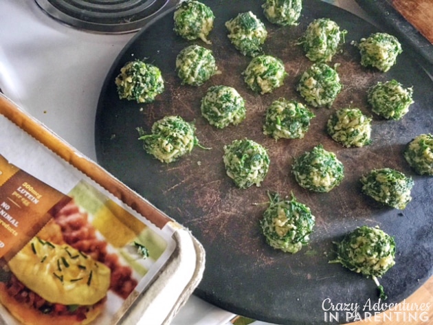 spinach balls preparation