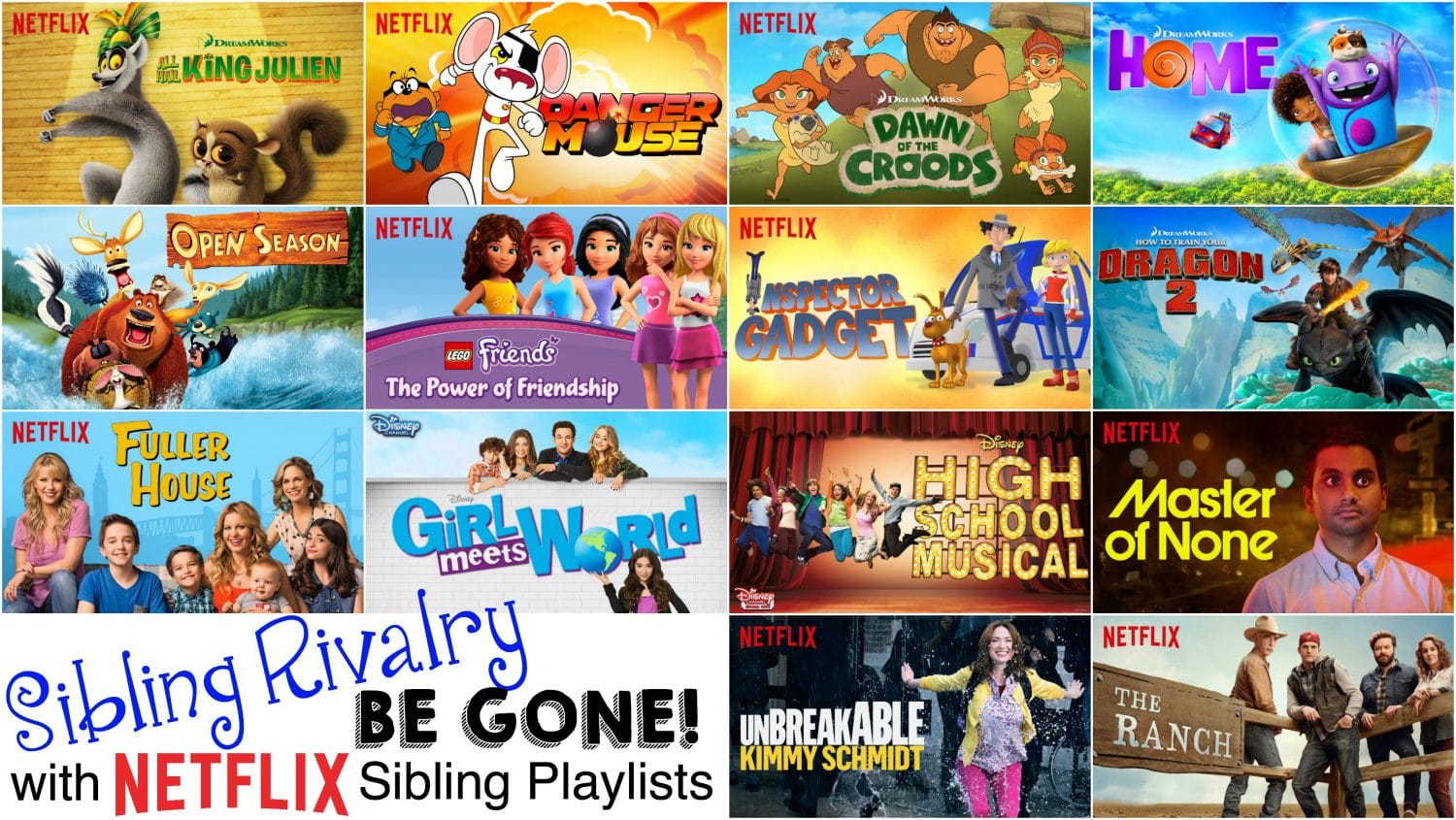 Netflix Siblings Playlists