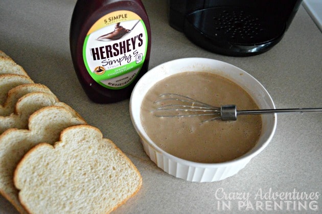 Hershey's Simply 5 chocolate French toast mixture