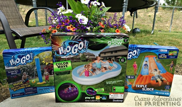 Fun in the Sun with H2OGO! backyard water toys
