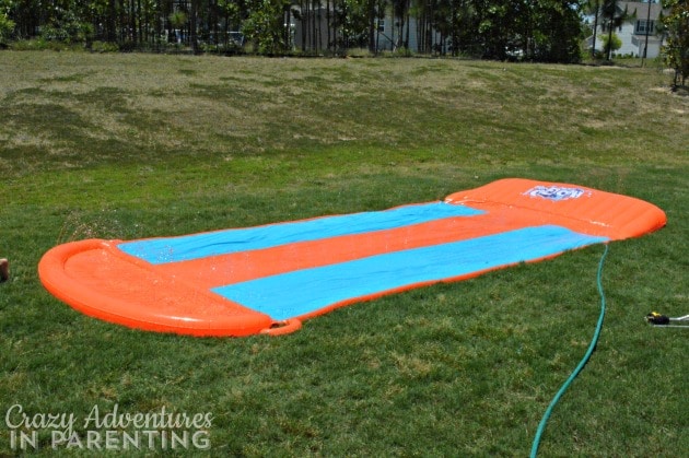 h2ogo triple water slide