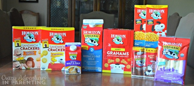 Horizon Organic products from Harris Teeter
