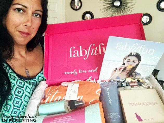 Lisa loves the FabFitFun summer 2016 box