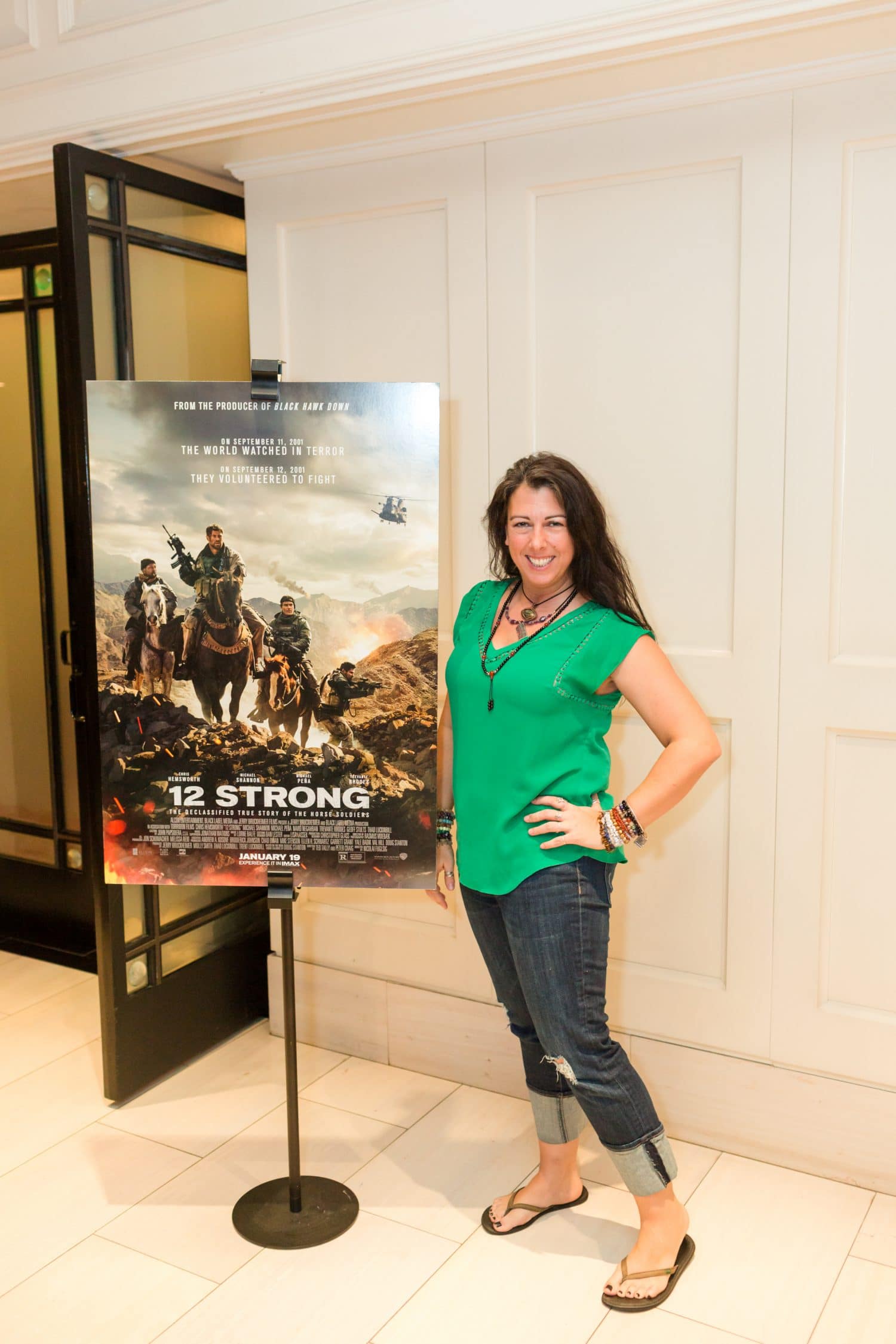 12 Strong press junket movie screening