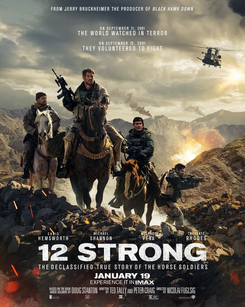 12 Strong Poster Art preview