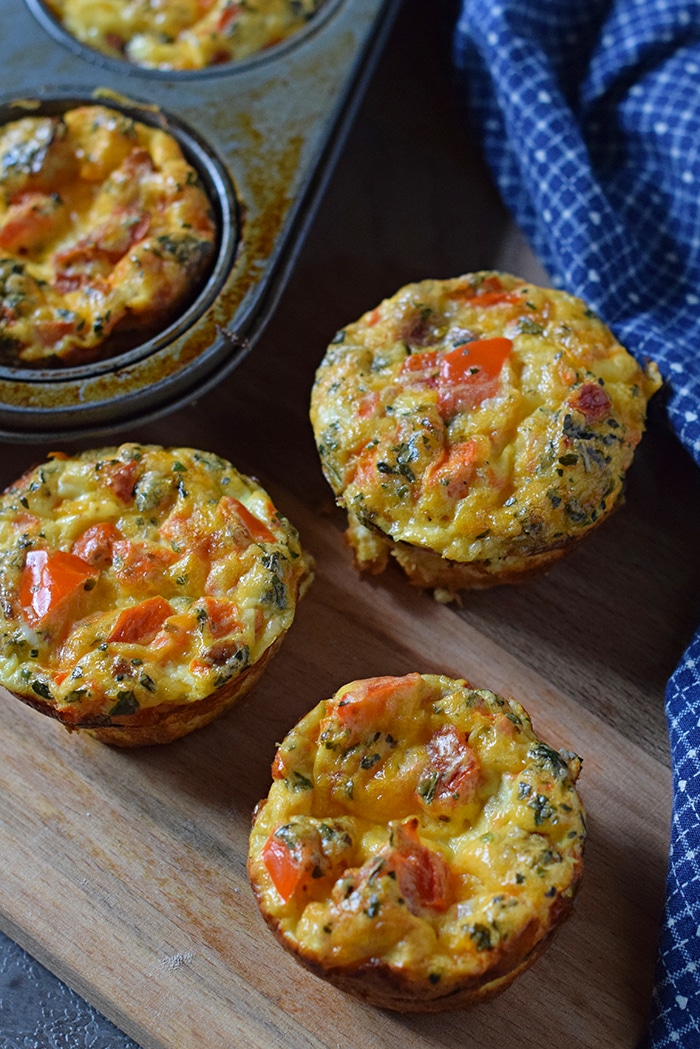 Bacon Egg and Cheese Breakfast Muffin Cups