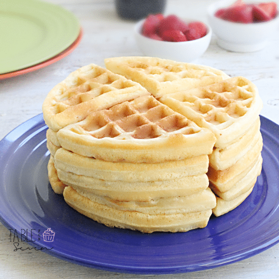 Freezer-friendly buttermilk waffles recipe