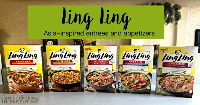 Ling Ling Asia-inspired entrees and appetizers