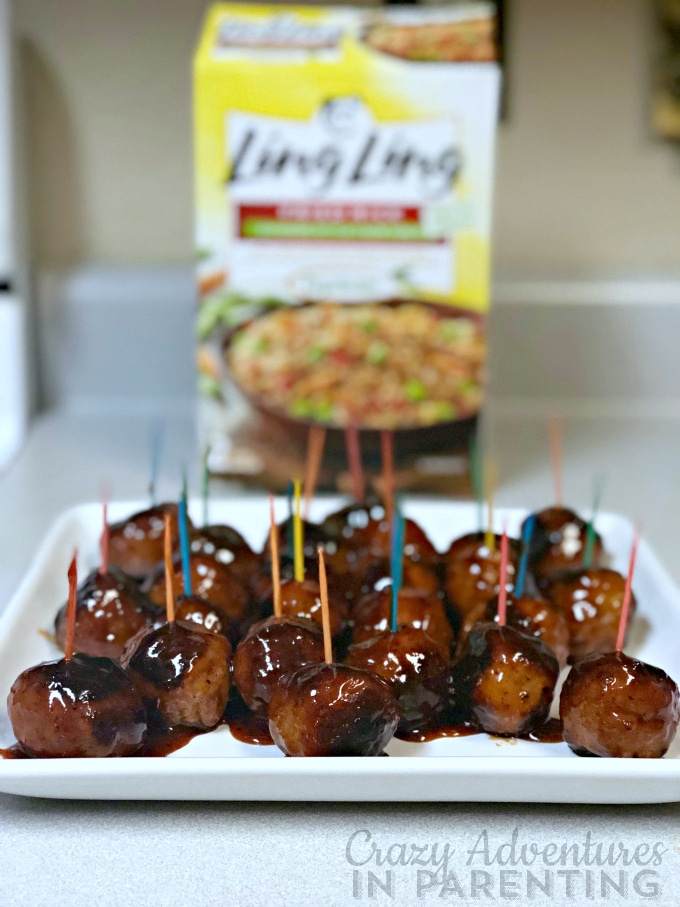 Saucy Asian Meatballs for Chinese New Year