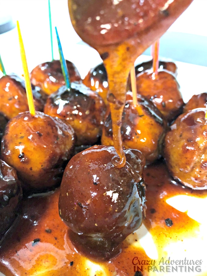 Saucy Asian Meatballs