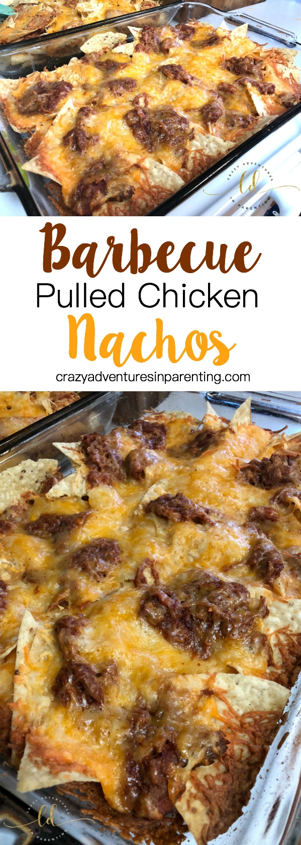 Barbecue Pulled Chicken Nachos