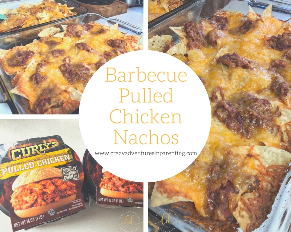 Barbecue Pulled Chicken Nachos