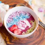 DIY Unicorn Smoothie Bowls