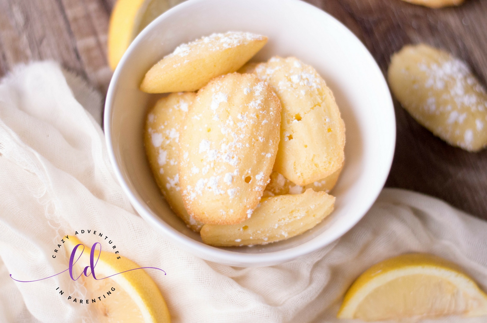 Easy Lemon Madeleine Cookie Recipe
