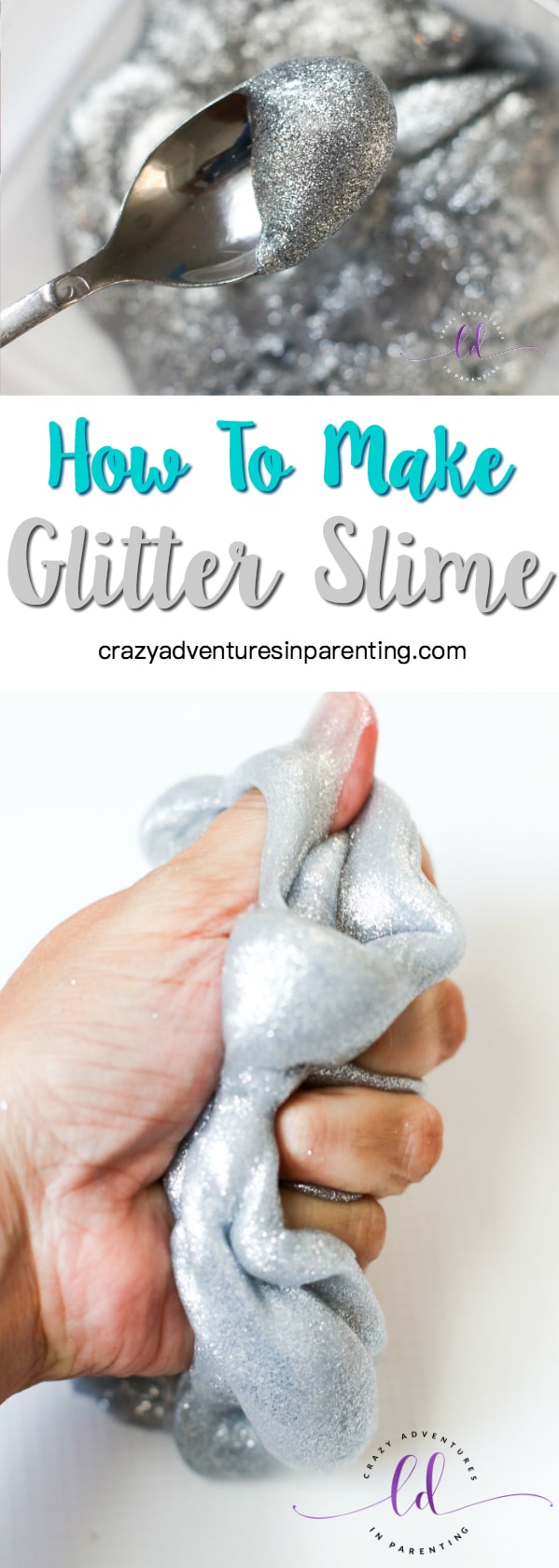 How to Make Glitter Slime