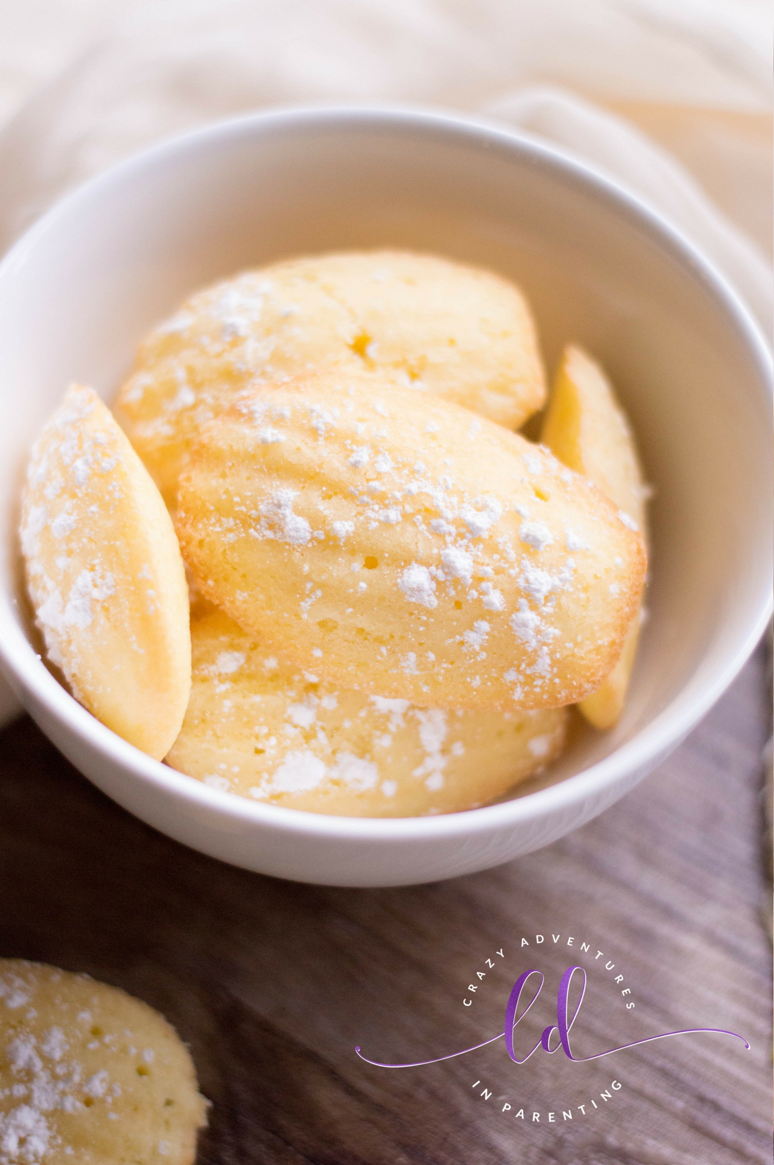 la madeleine lemon madeline cookie recipe