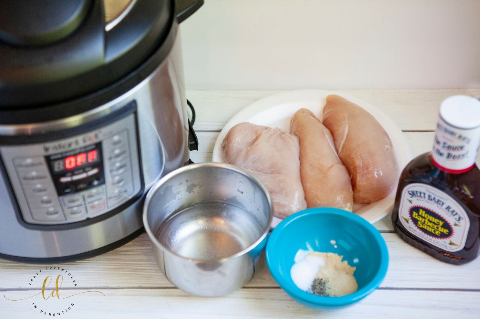 Instant Pot Pulled Barbecue Chicken - ingredients