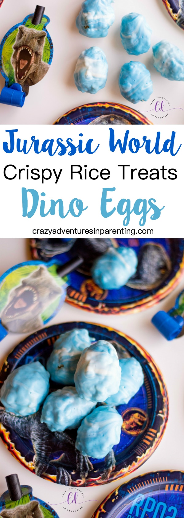 Jurassic World Dino Eggs Crispy Rice Treats