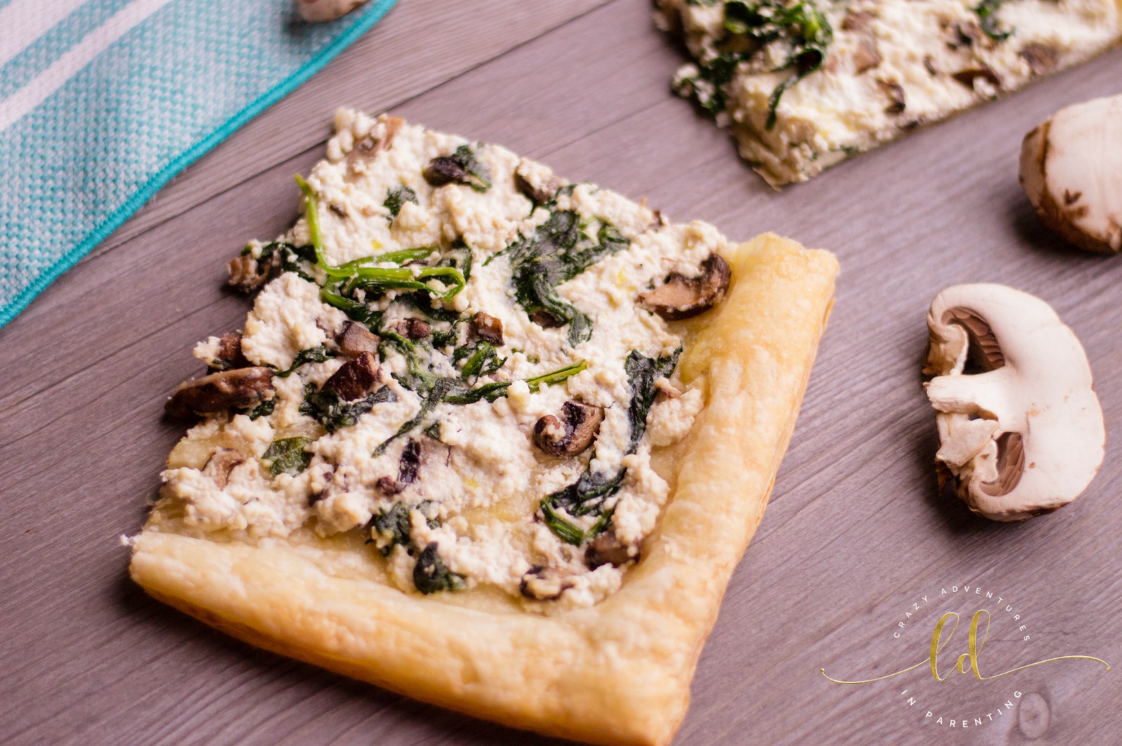 Mushroom Ricotta Tarts