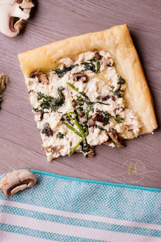 Mushroom Ricotta Tarts