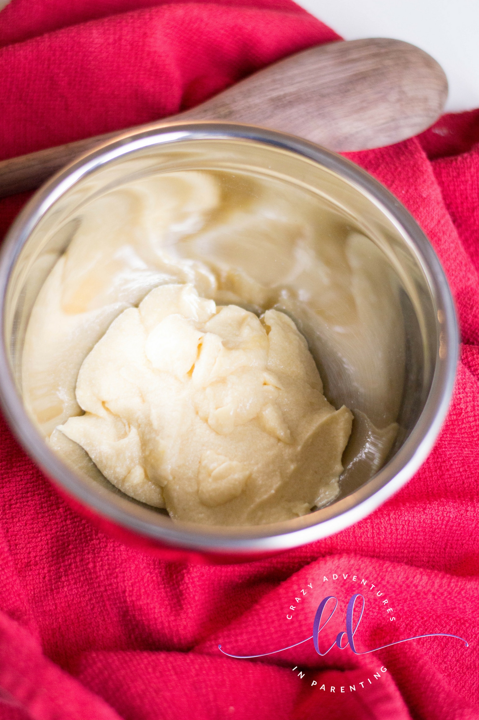 Rest batter for Lemon Madeleines recipe