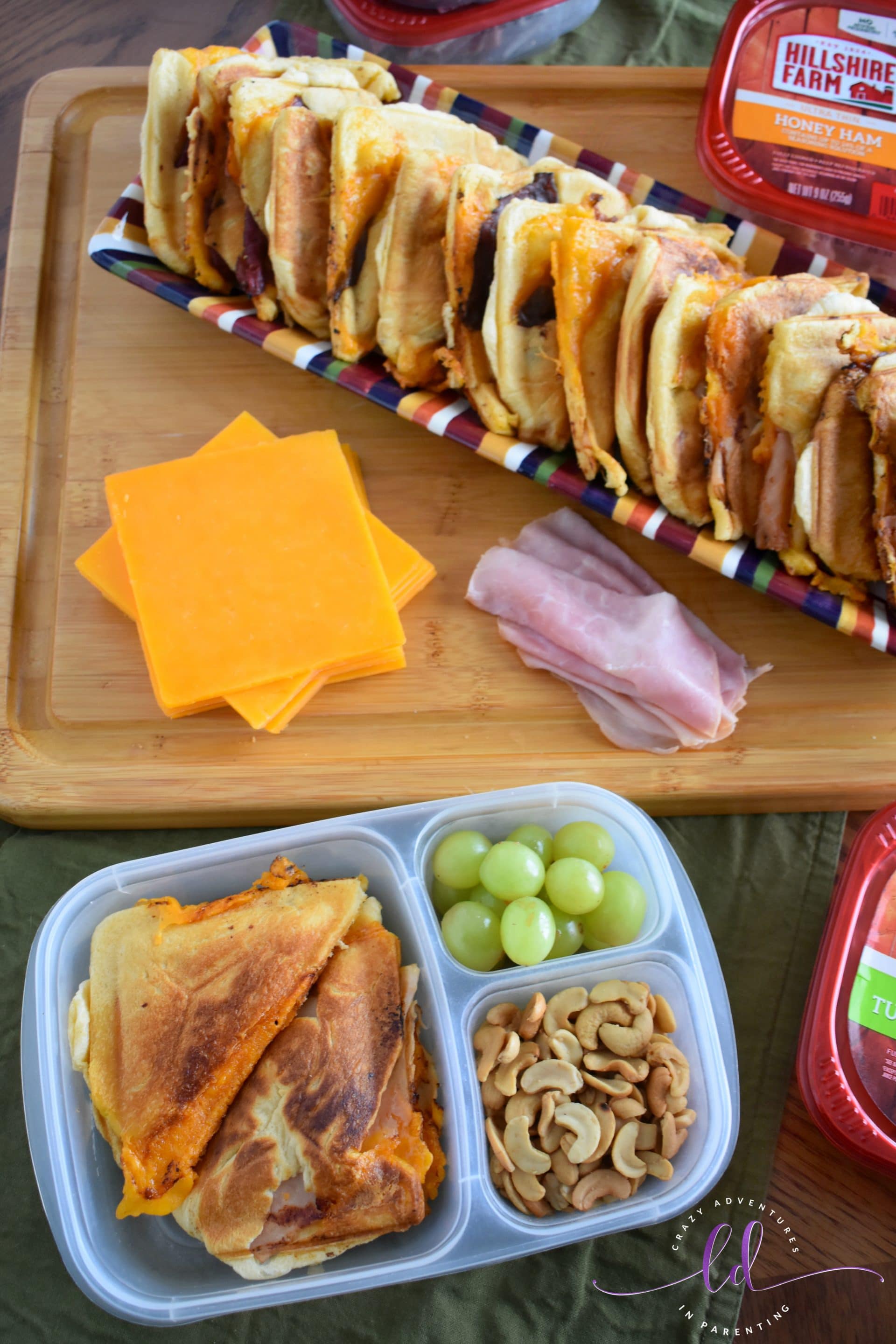 Crescent Roll Sandwiches for School Lunches