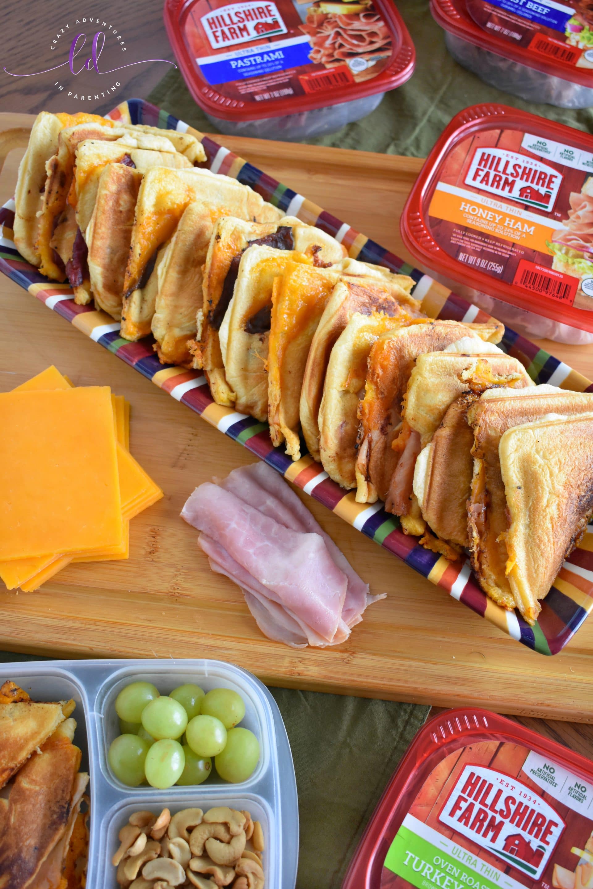 Easy Lunch Meat Crescent Roll Sandwiches