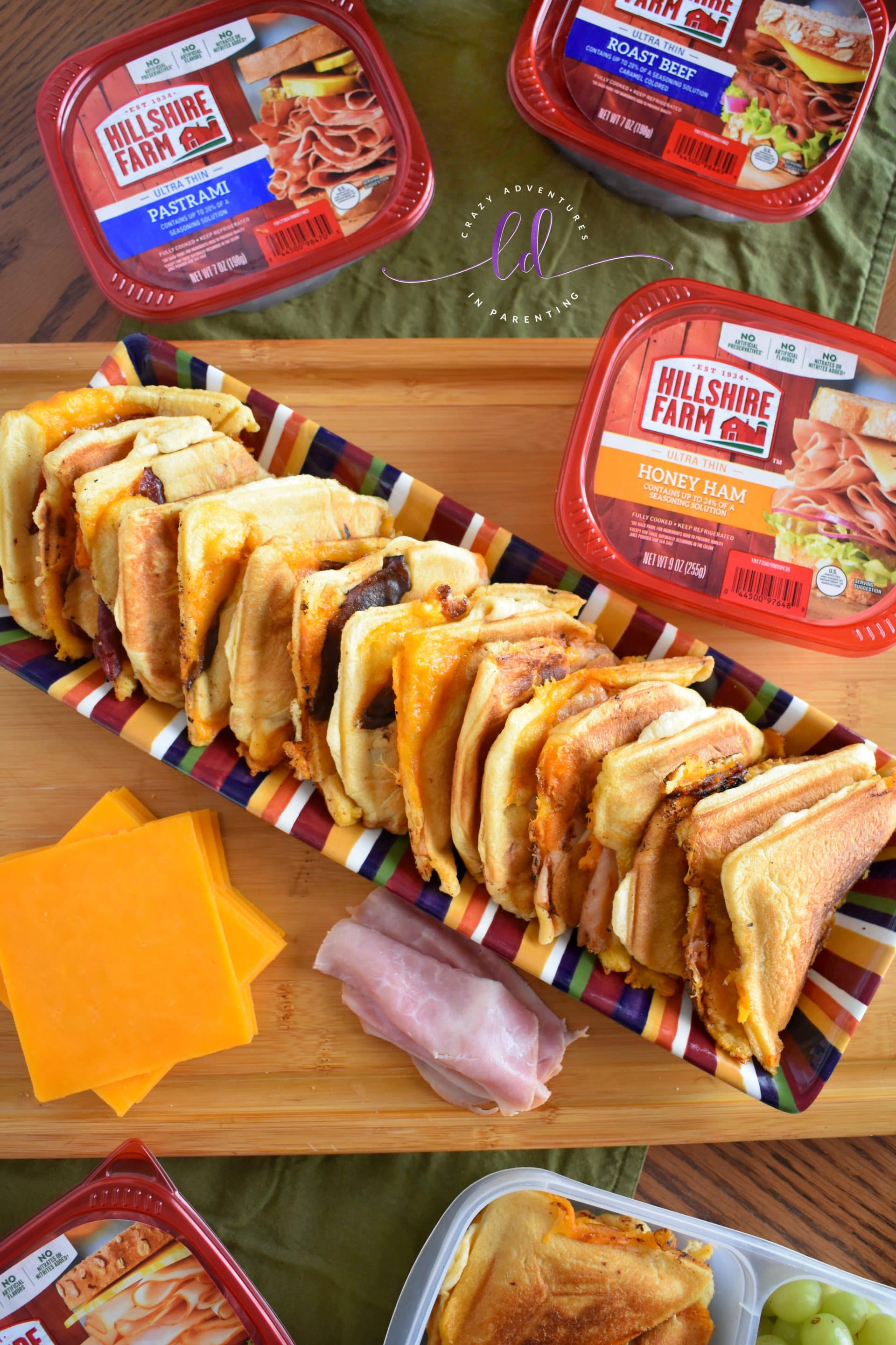 Hillshire Farms Crescent Roll Sandwich Maker Sandwiches