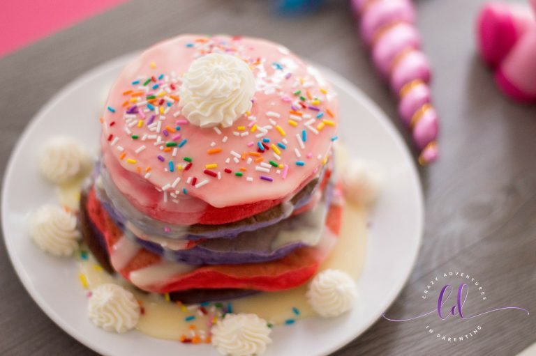Unicorn Pancakes Recipe Crazy Adventures in Parenting