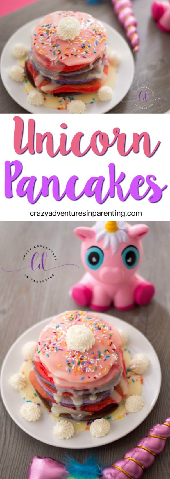Unicorn Pancakes Recipe Crazy Adventures in Parenting