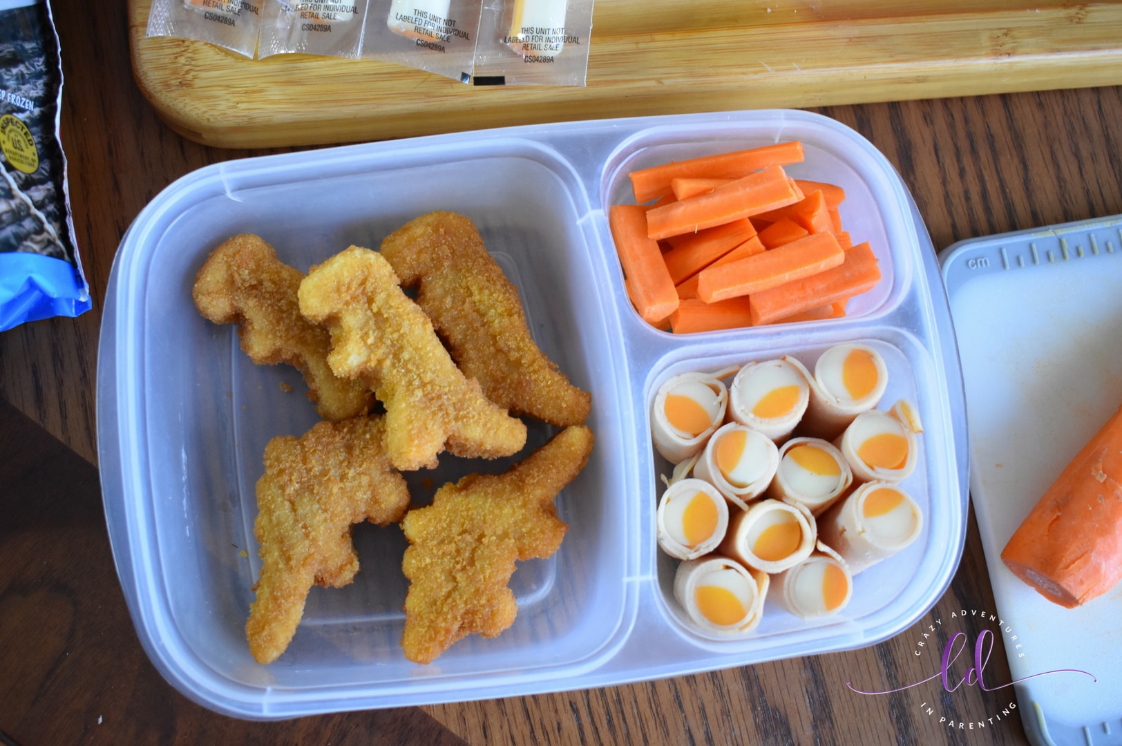 Kid Sushi and Tyson Fun Nuggets - School Lunch Ideas for Kids