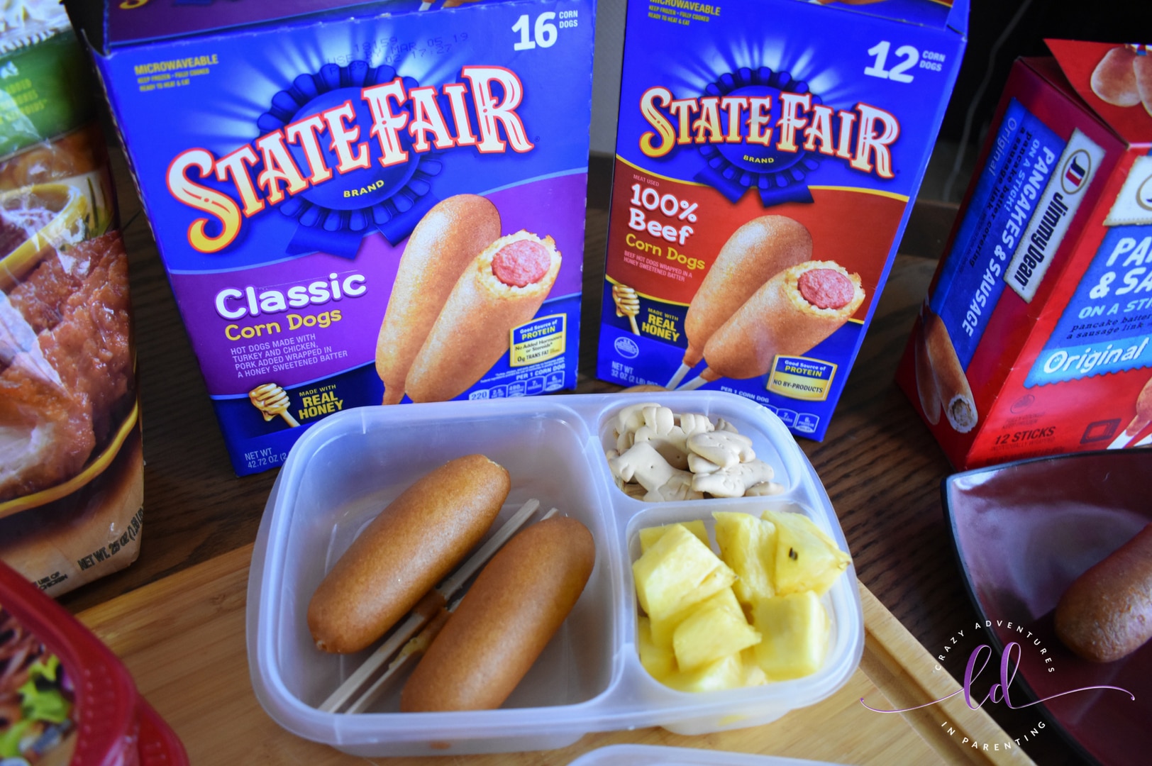 State Fair Corn Dogs Hack- School Lunch Ideas for Kids