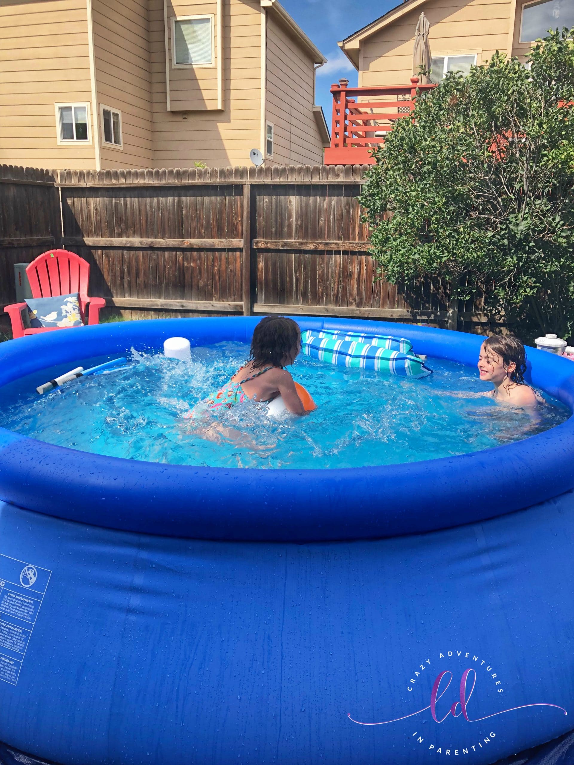 Staying cool with pool play time