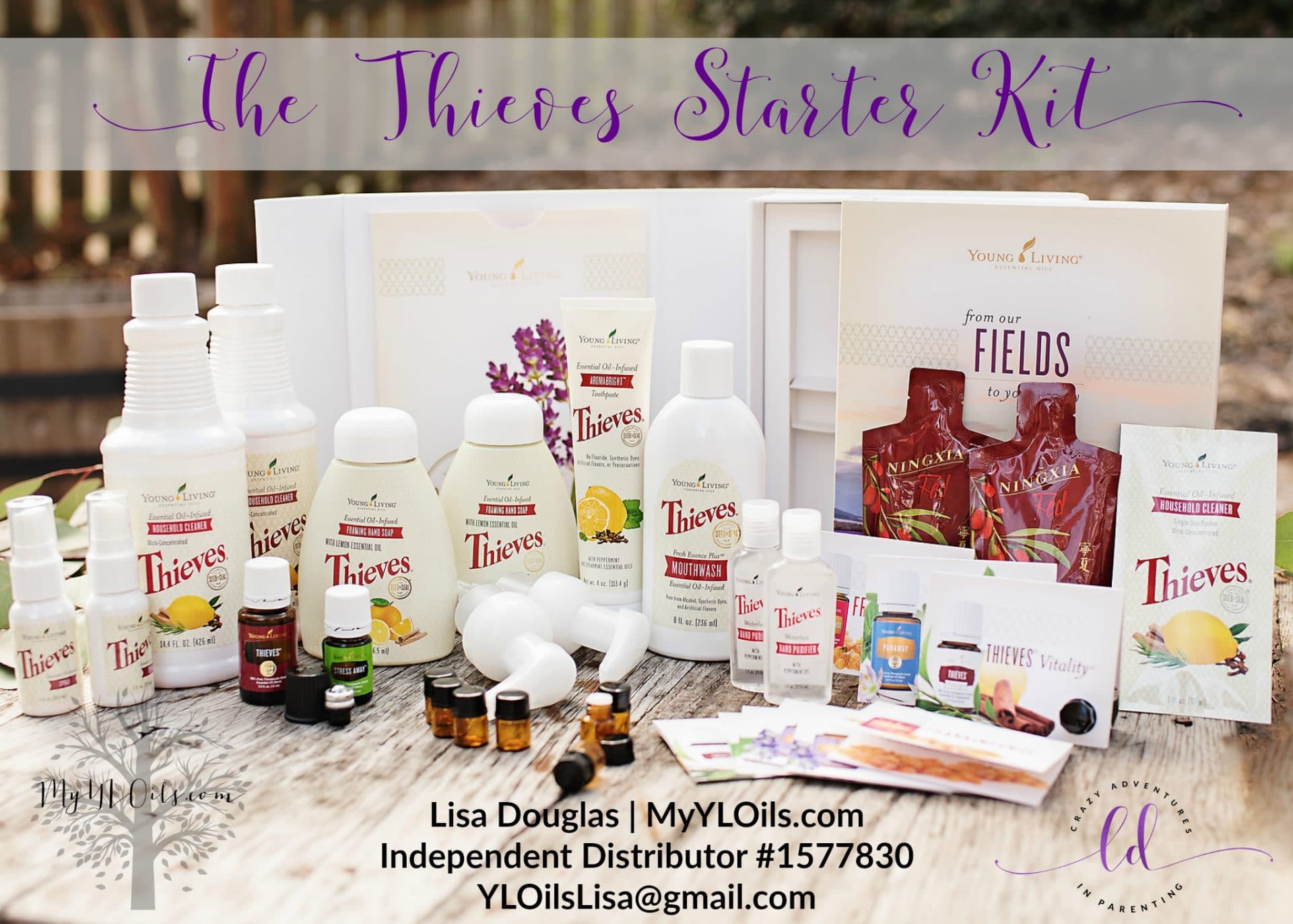 The Young Living Thieves Starter Kit 2018