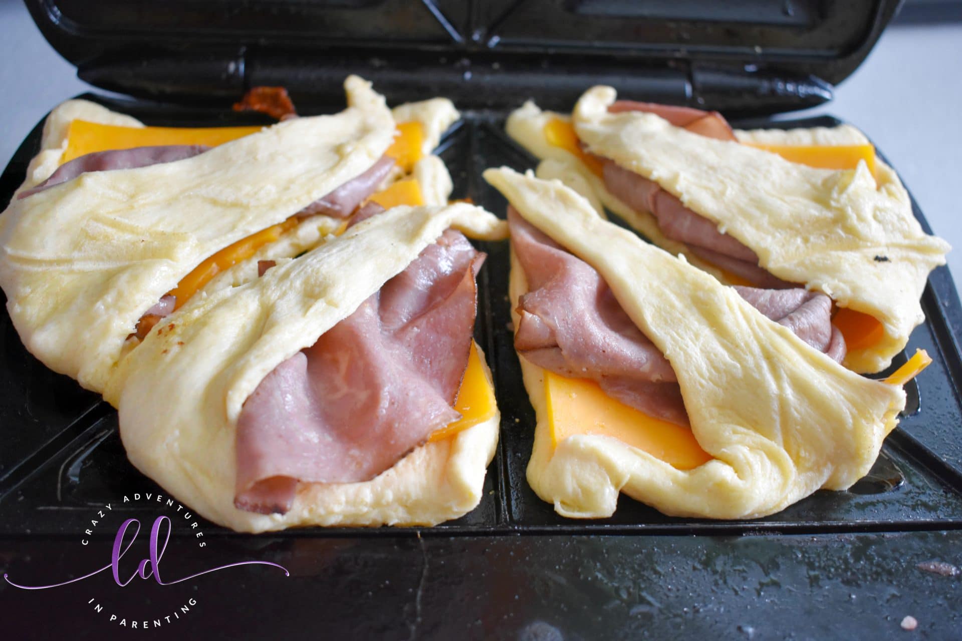 Hillshire Farm Crescent Roll Sandwiches - Sandwich Maker Recipe