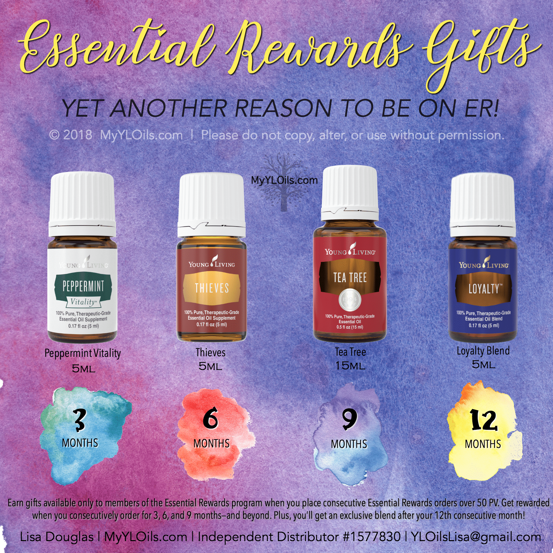 Young Living Essential Rewards Gifts