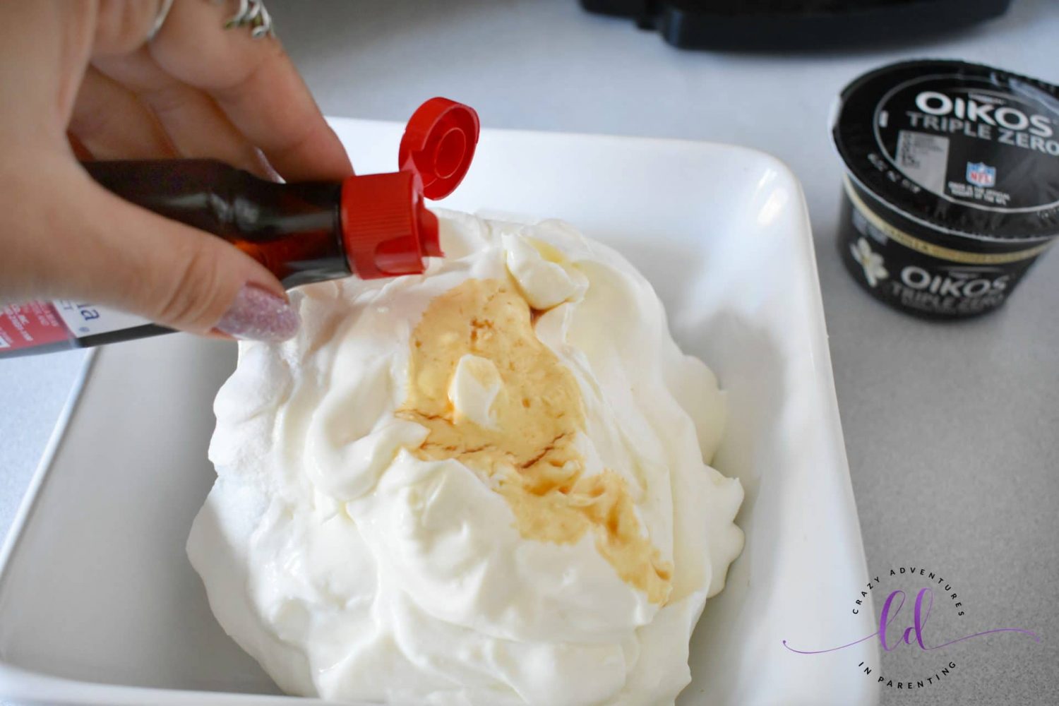 Yogurt Whipped Cream Recipe Crazy Adventures in Parenting