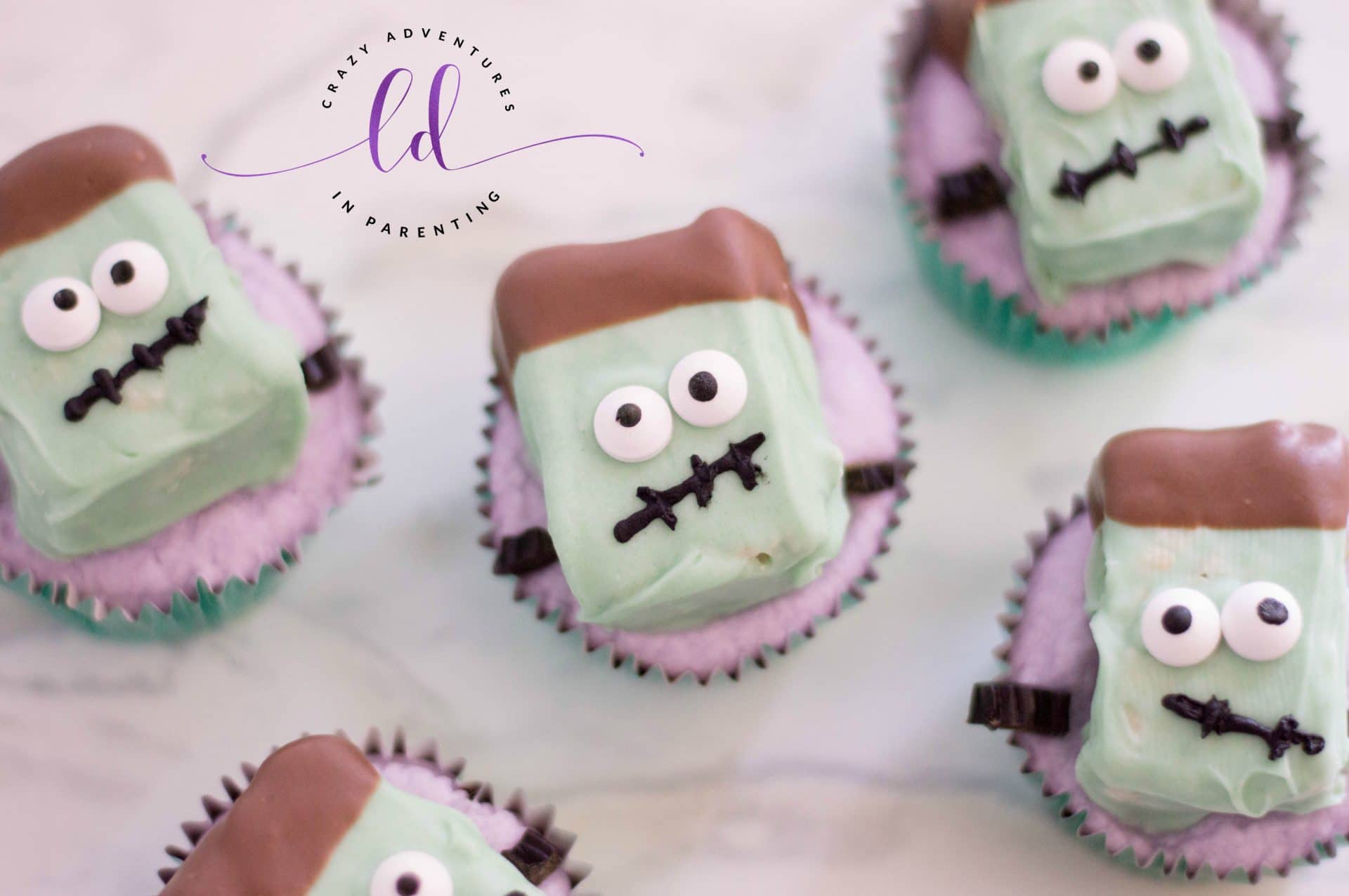 Frankenstein Cupcakes