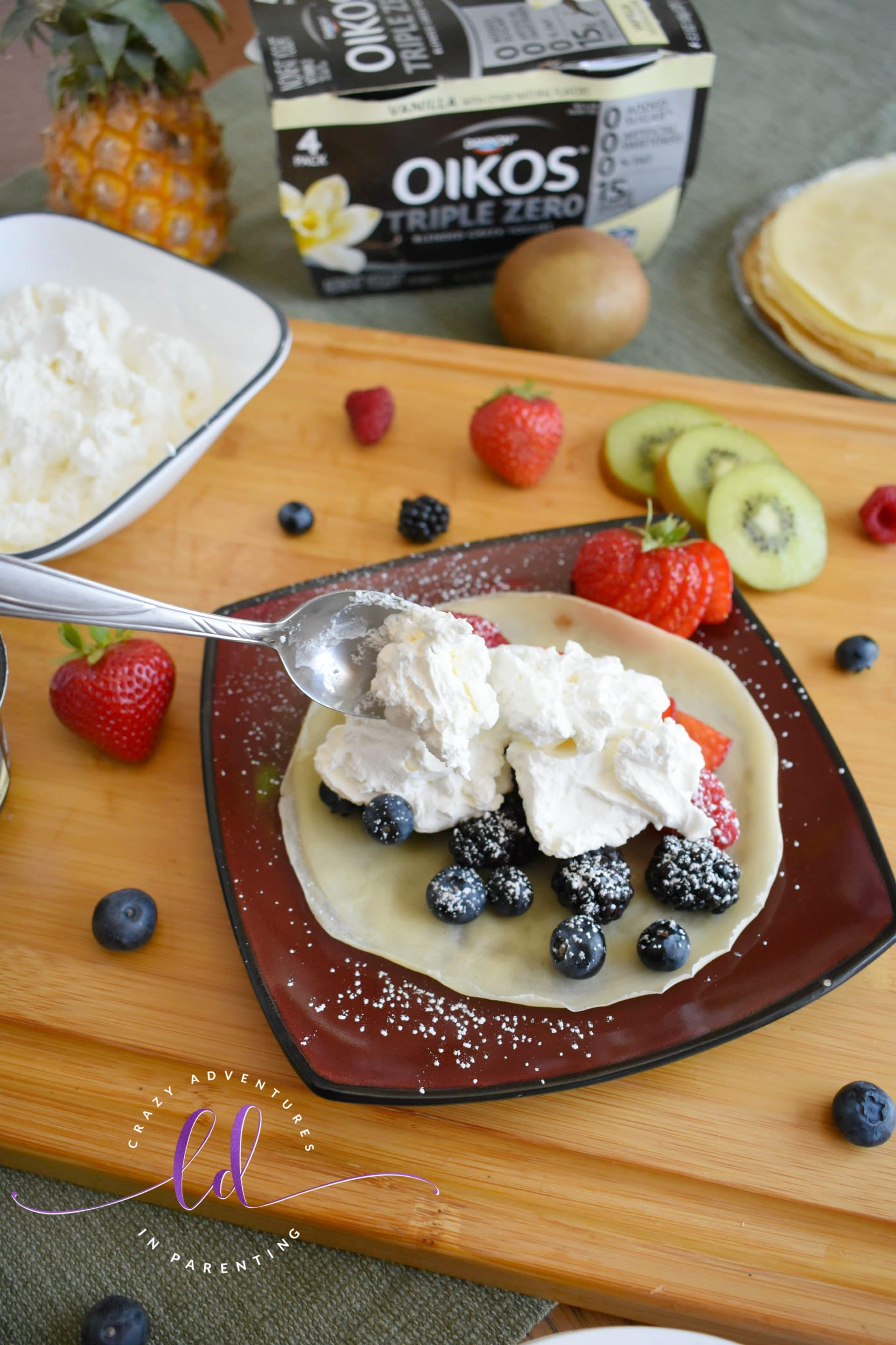 Dollop of Yogurt Whipped Cream