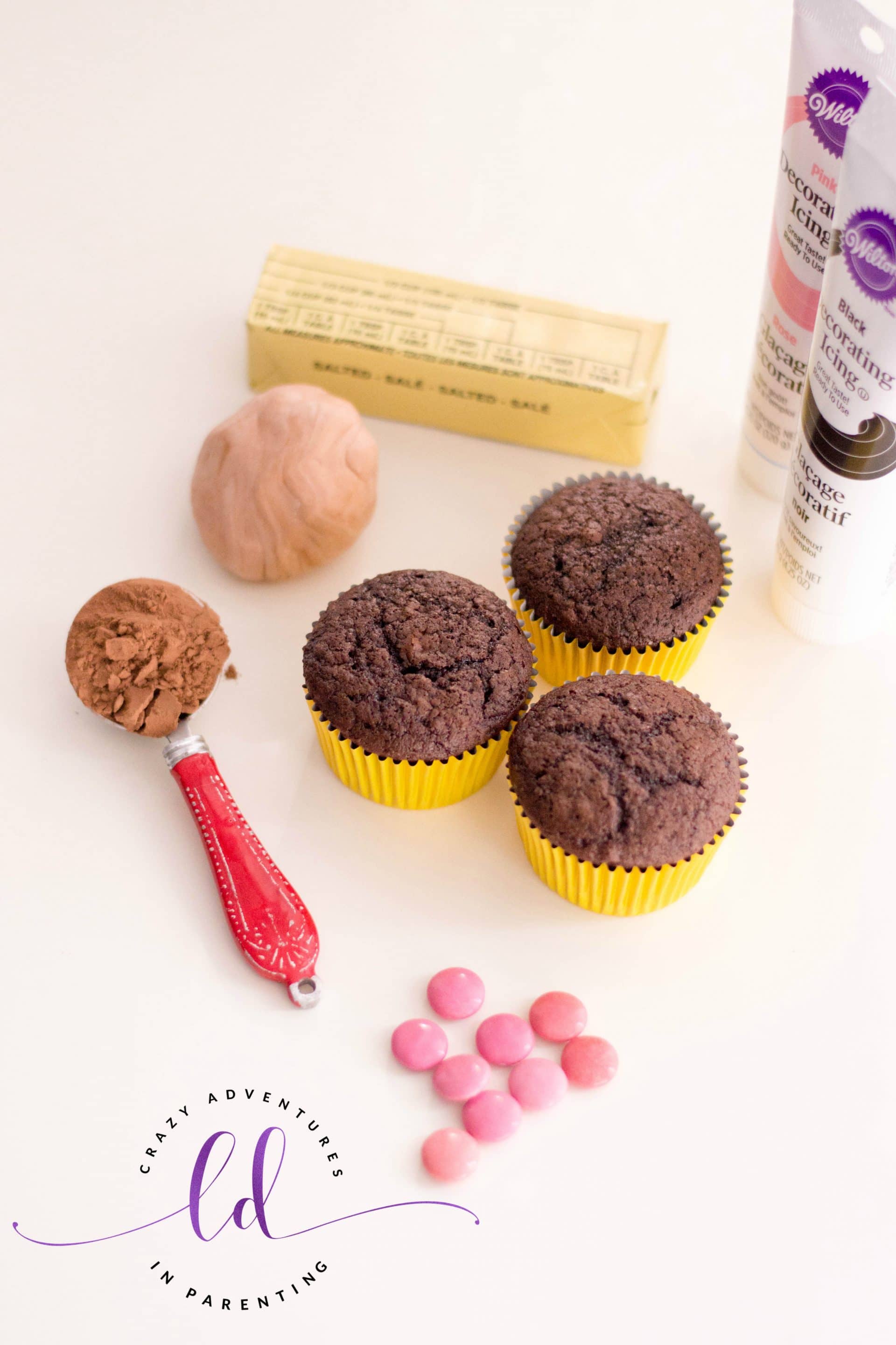 Teddy Bear Cupcakes Ingredients
