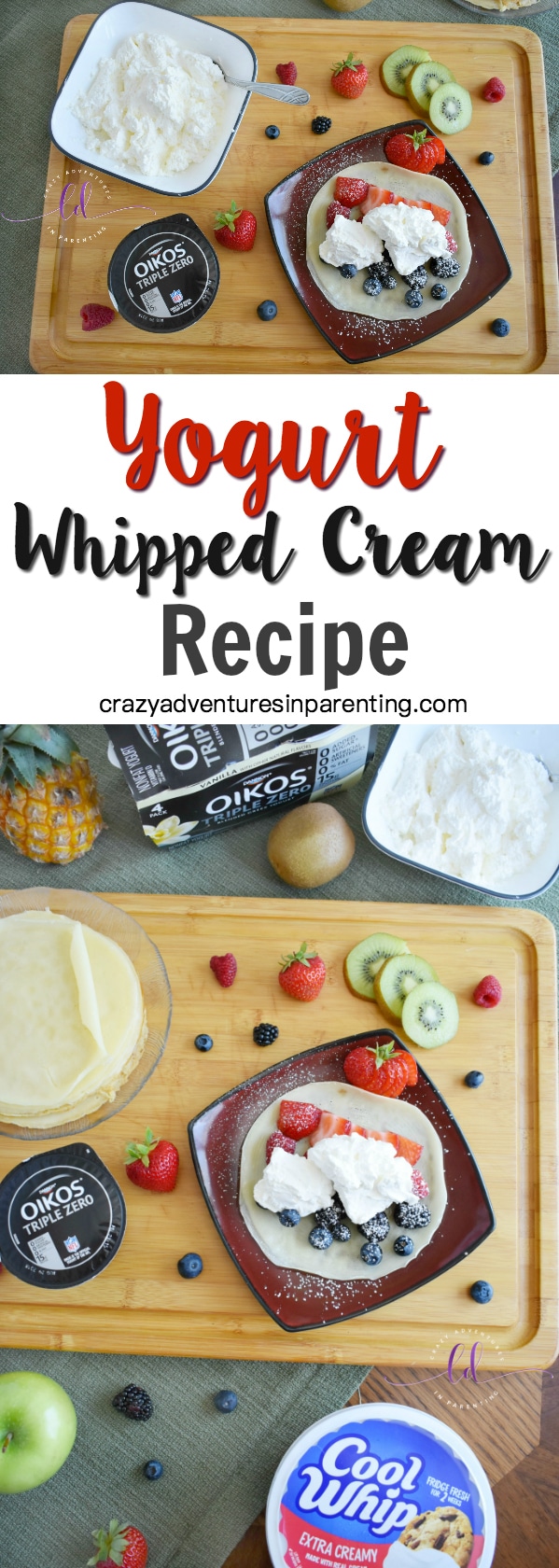 Yogurt Whipped Cream Recipe