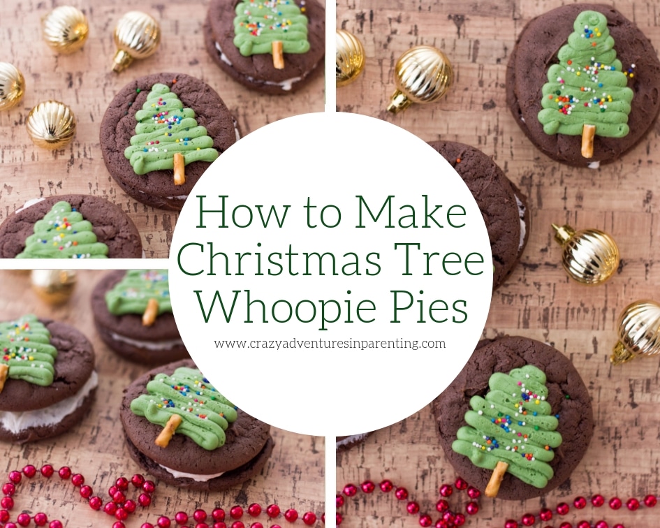How to Make Christmas Tree Whoopie Pies
