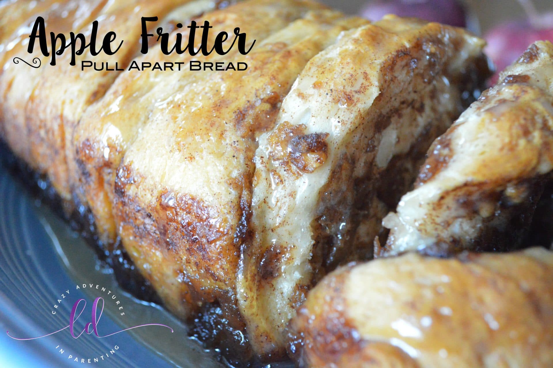 Apple Fritter Pull Apart Bread