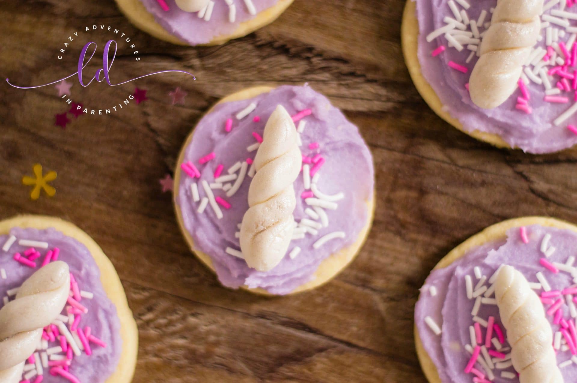 Beautiful Unicorn Cookies