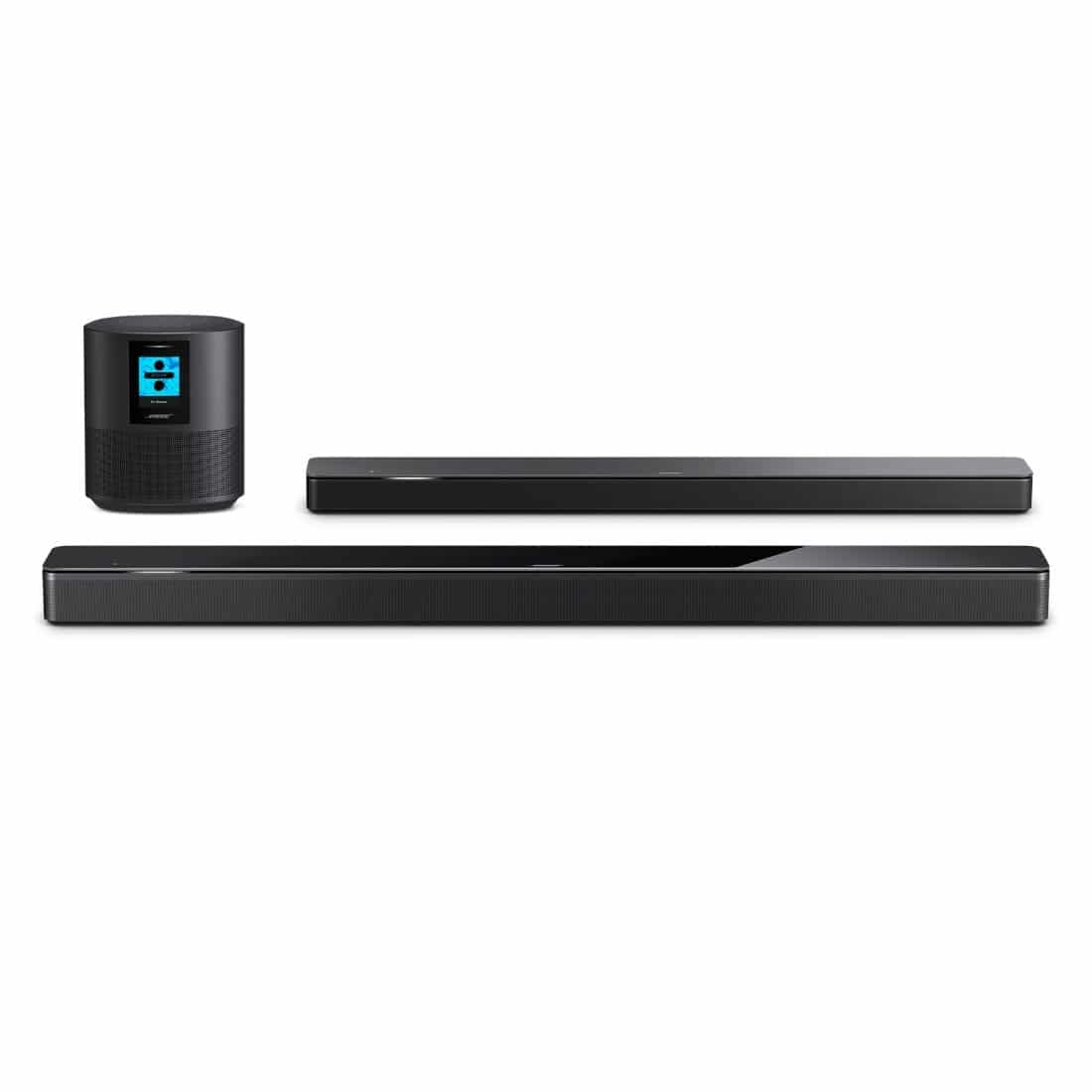 Bose Home Speaker 500 Wireless, Bose Soundbar 500 and Bose Soundbar 700