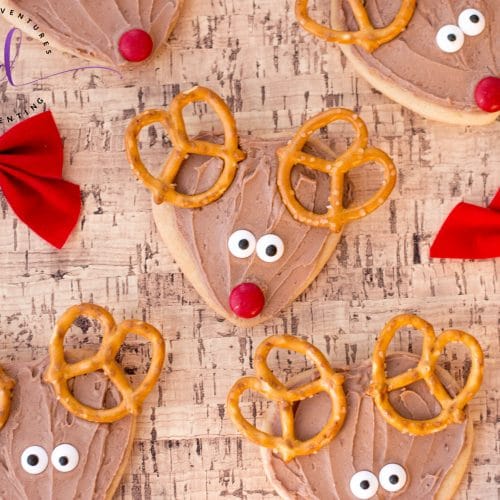 Festive Rudolph Cookies for Kids