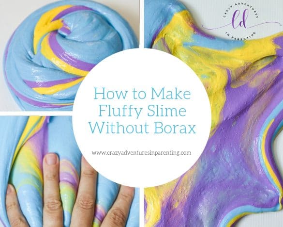 Best Fluffy Slime Recipe | Crazy Adventures in Parenting