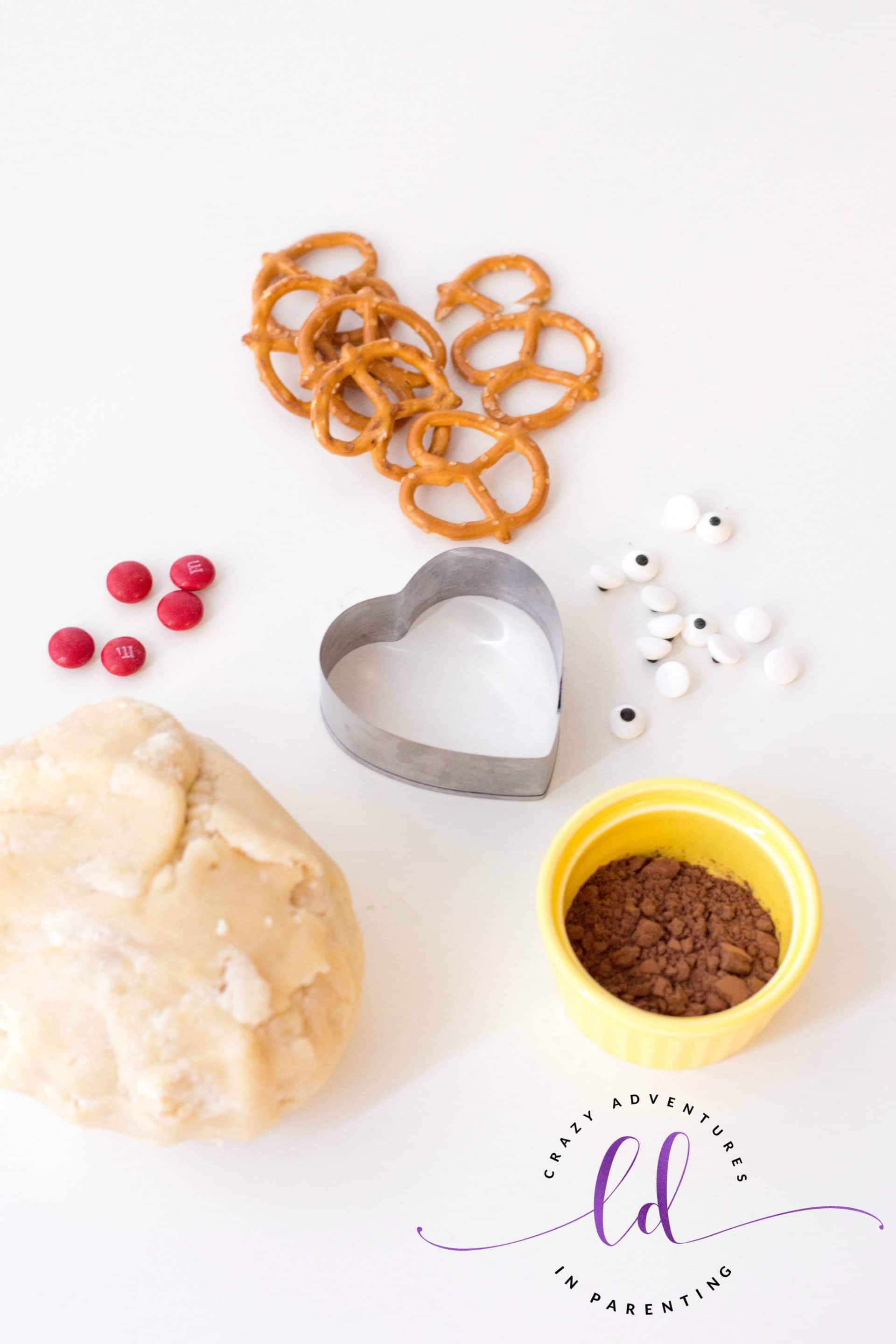 Ingredients to Make Rudolph Cookies
